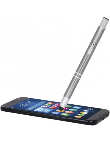 Bolígrafo con stylus de aluminio “Moneta”
