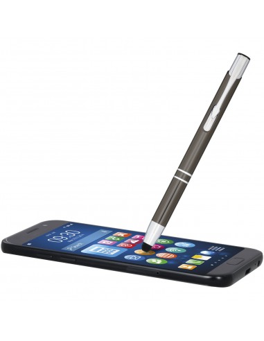 Bolígrafo con stylus de aluminio “Moneta”