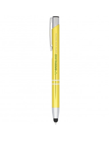 Bolígrafo con stylus de aluminio “Moneta”