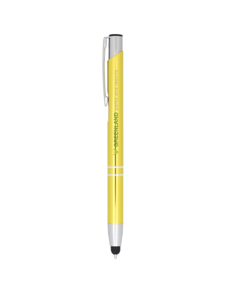 Bolígrafo con stylus de aluminio “Moneta”