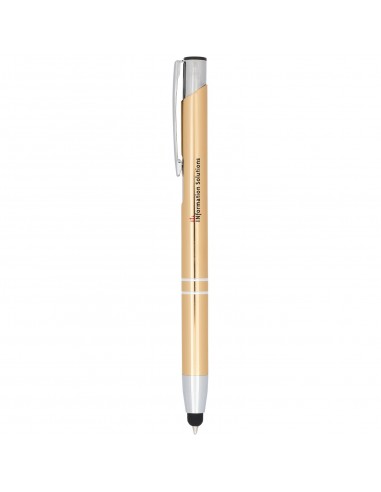 Bolígrafo con stylus de aluminio “Moneta”