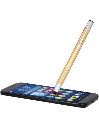 Bolígrafo con stylus de aluminio “Moneta”