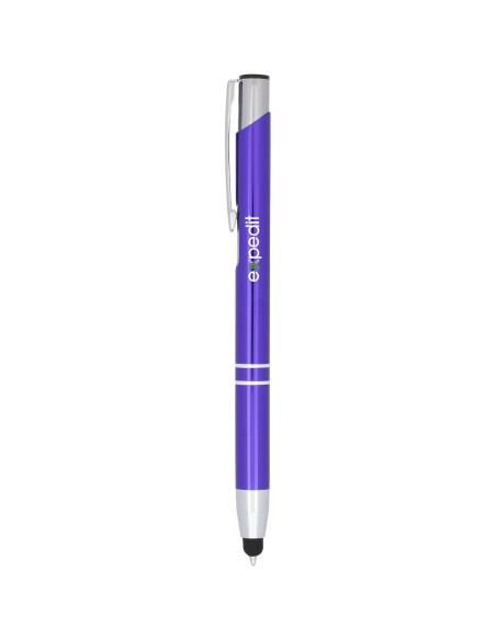 Bolígrafo con stylus de aluminio “Moneta”