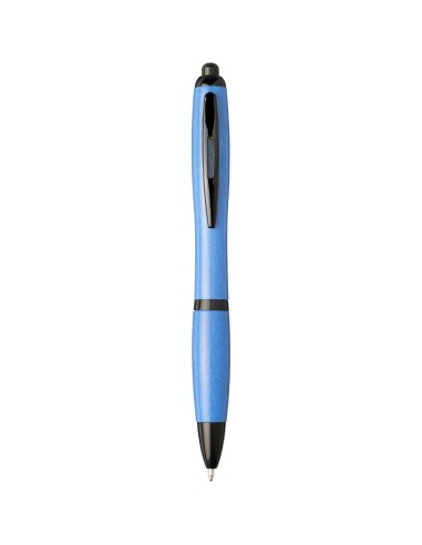 Bolígrafo de paja de trigo con punta negra "Nash"
