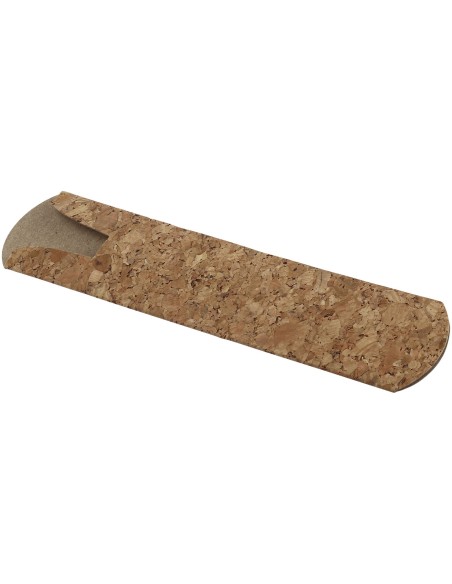 Funda de corcho y papel para bolígrafo "Temara"
