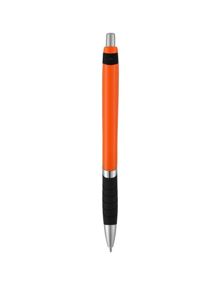 Bolígrafo de color liso con empuñadura de goma "Turbo"