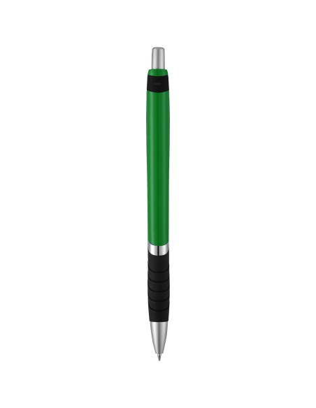 Bolígrafo de color liso con empuñadura de goma "Turbo"