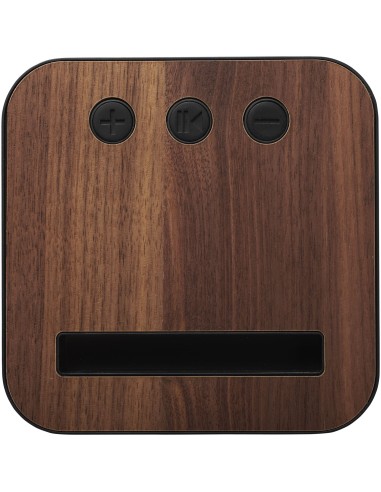 Altavoz Bluetooth® de madera y tela "Shae"