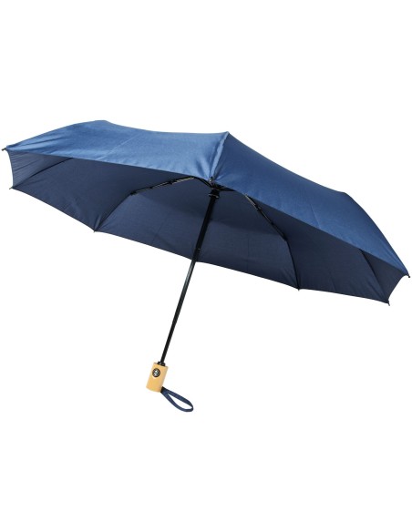 Paraguas automático plegable material reciclado PET de 21" "Bo"