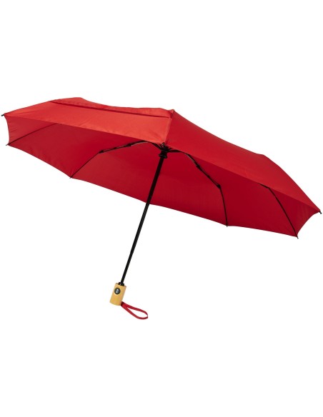 Paraguas automático plegable material reciclado PET de 21" "Bo"