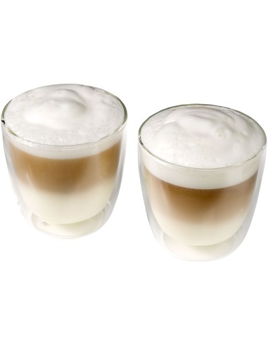Set de 2 tazas de café de cristal "Boda"