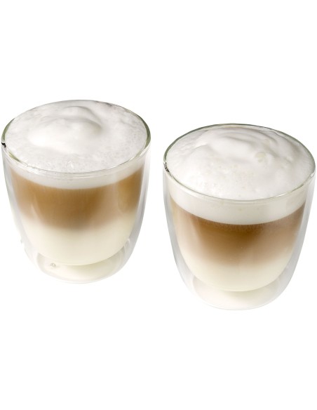 Set de 2 tazas de café de cristal "Boda"