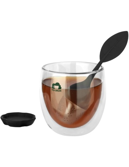 Set de té con taza y colador "Spring"