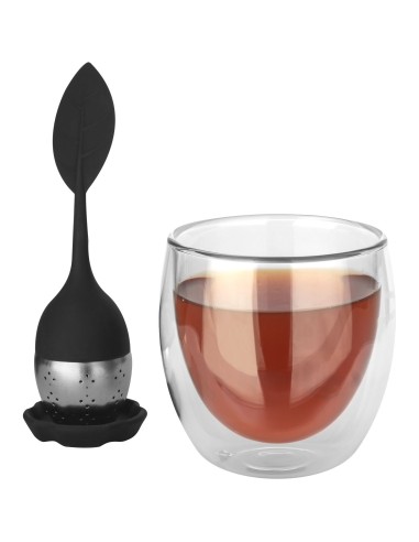 Set de té con taza y colador "Spring"