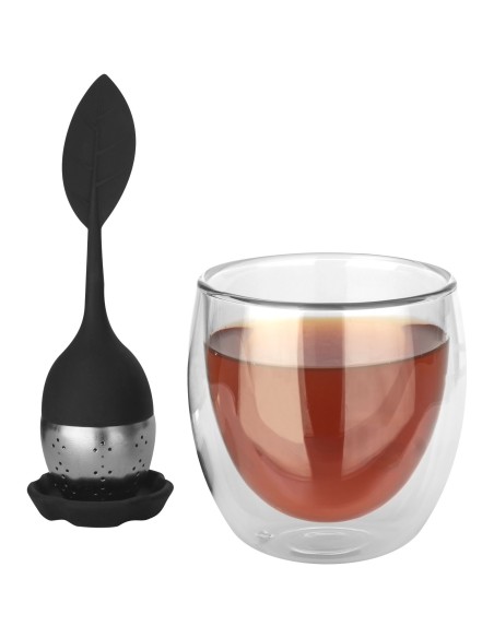 Set de té con taza y colador "Spring"