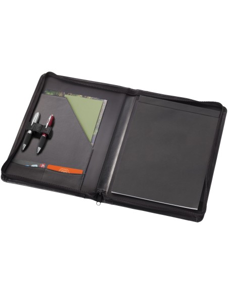 Portafolios A4 en piel con cremallera "Harvard"