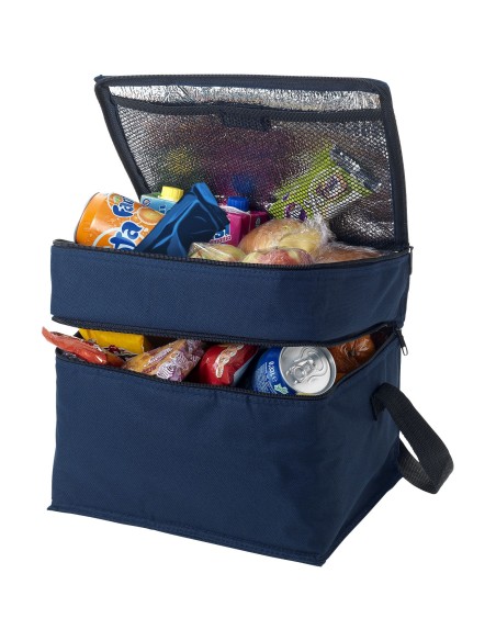 Bolsa isotérmica de 2 compartimentos con cremallera "Oslo"
