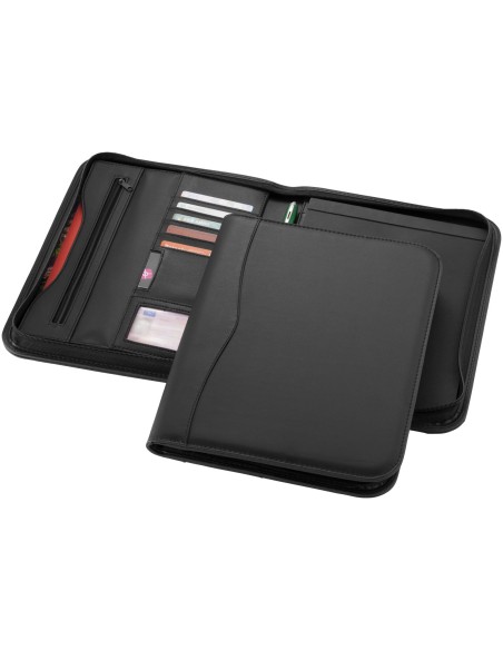 Portafolios A4 con cremallera "Ebony"
