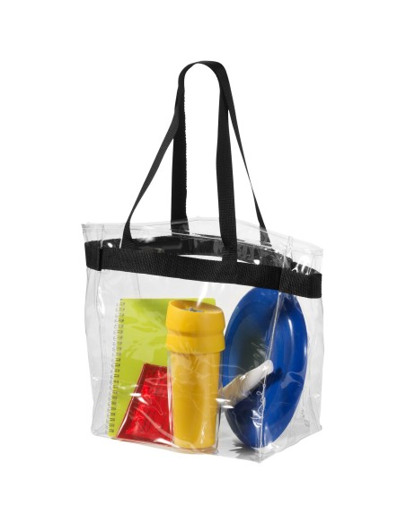 Bolsa Tote transparente "Hampton"