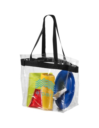 Bolsa Tote transparente "Hampton"