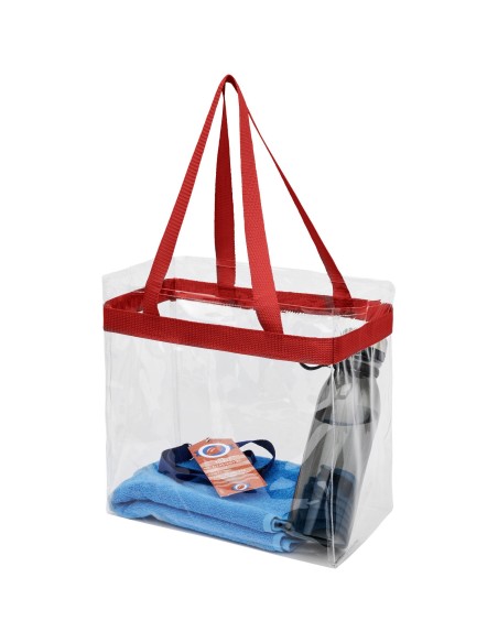 Bolsa Tote transparente "Hampton"