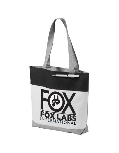 Bolsa Tote para convenciones contrastada...