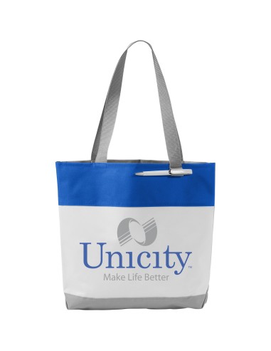 Bolsa Tote para convenciones contrastada...