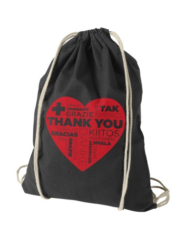 Mochila de cuerdas de algodón 100 g/m² 5L "Oregon"