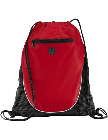 Mochila de cuerdas y bolsillo de cremallera "Peek"
