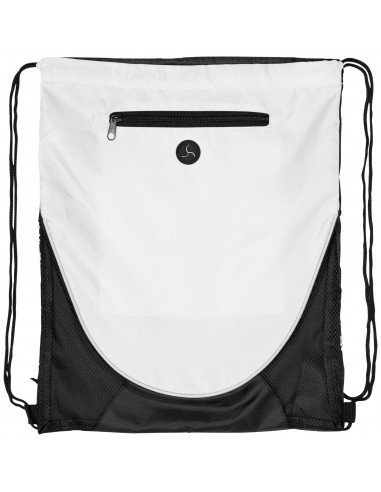 Mochila de cuerdas y bolsillo de cremallera "Peek"