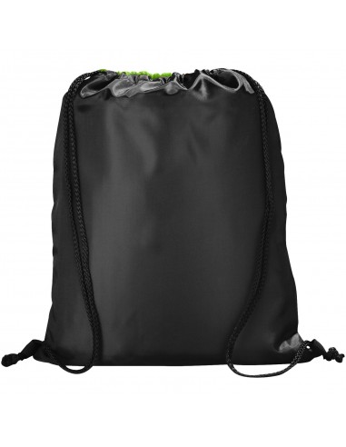 Mochila de cuerdas y bolsillo de cremallera "Peek"