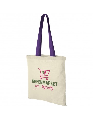 Bolsa Tote de algodón 100 g/m² con asas largas...