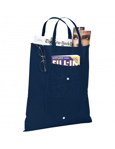 Bolsa Tote no tejida plegable con botones "Maple"