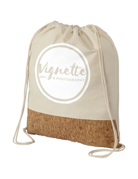 Mochila de cuerdas de algodón 150 g/m² y corcho "Woods"