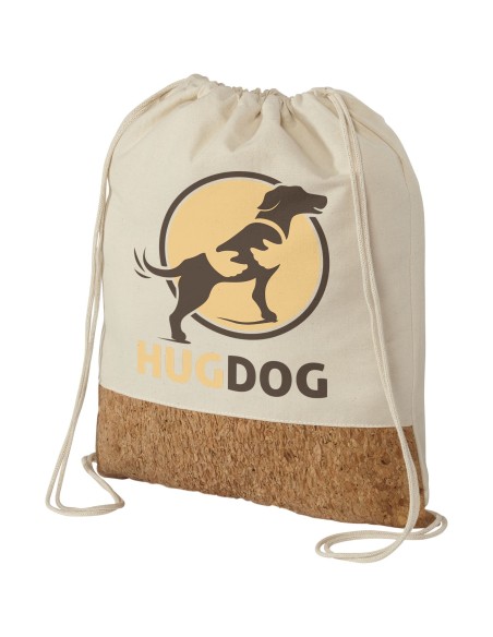 Mochila de cuerdas de algodón 150 g/m² y corcho "Woods"