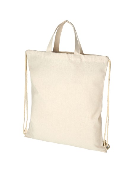 Mochila de cuerdas de algodón reciclado de 210 g/m² 6L "Pheebs"