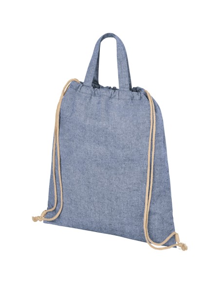 Mochila de cuerdas de algodón reciclado de 210 g/m² 6L "Pheebs"