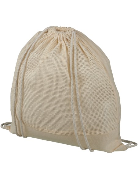 Mochila de cuerdas de algodón de malla "Maine"