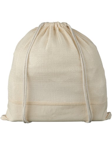 Mochila de cuerdas de algodón de malla "Maine"
