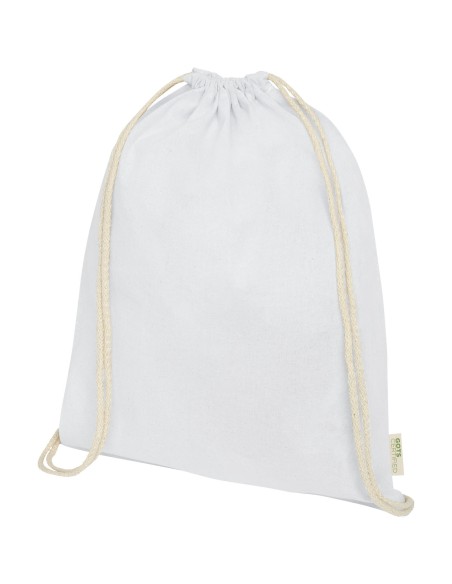 Mochila de cuerdas de algodón orgánico GOTS de 100 g/m² 5L "Orissa"
