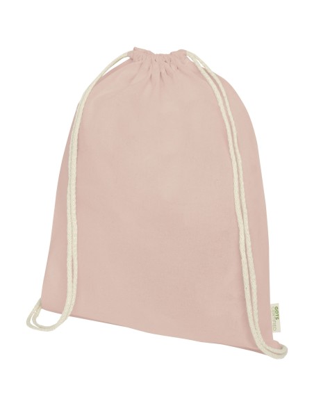 Mochila de cuerdas de algodón orgánico GOTS de 100 g/m² 5L "Orissa"