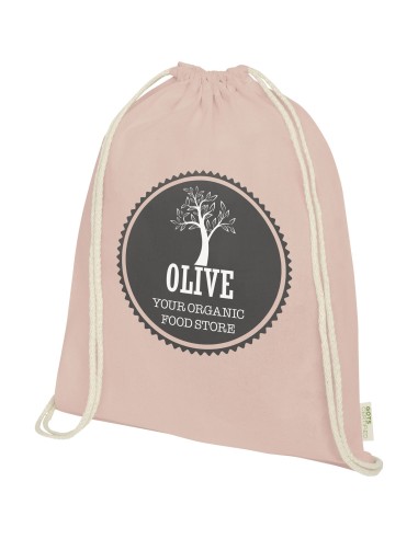 Mochila de cuerdas de algodón orgánico GOTS de...