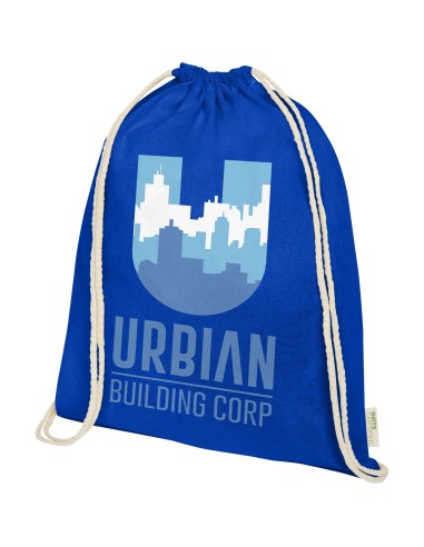 Mochila de cuerdas de algodón orgánico GOTS de...