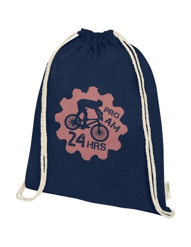 Mochila de cuerdas de algodón orgánico GOTS de...