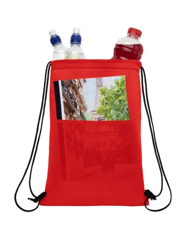Bolsa térmica con cuerdas con capacidad para 12...