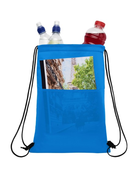 Bolsa térmica con cuerdas con capacidad para 12 latas "Oriole"