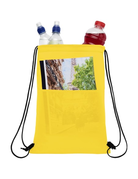 Bolsa térmica con cuerdas con capacidad para 12 latas "Oriole"