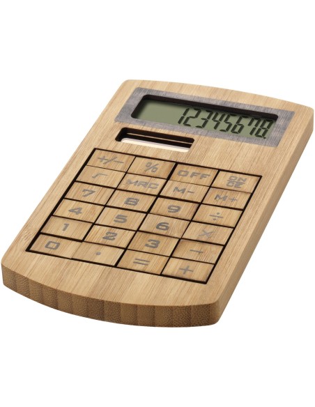 Calculadora de bambú "Eugene"