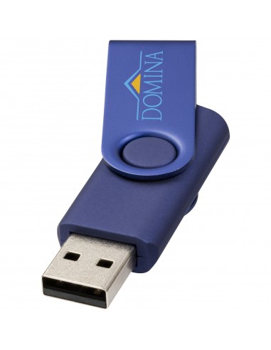 Memoria USB metálica de 4 GB "Rotate"