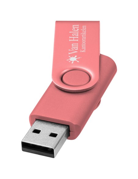 Memoria USB metálica de 4 GB "Rotate"